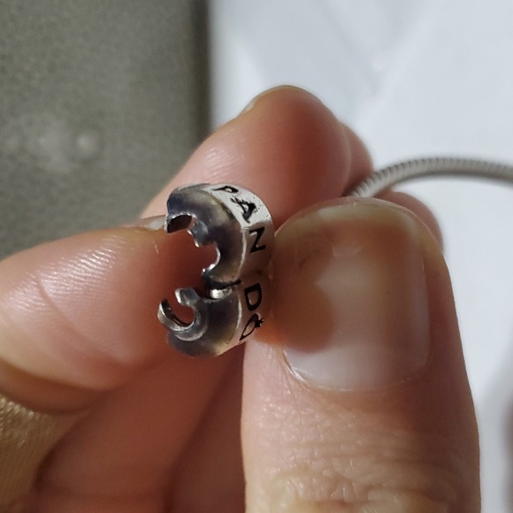 Auth. Pandora Moments Snake Chain Bracelet 7.5" - Picture 2 of 4